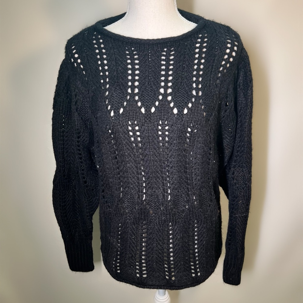 NEW!! Black Knit Sweater